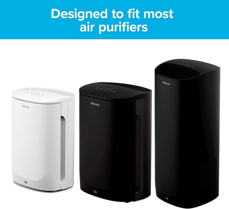 FILTRETE Odor Defense Carbon Prefilter for Air Purifier, 2-Pack, Cut to fit most air purifiers - Image 2