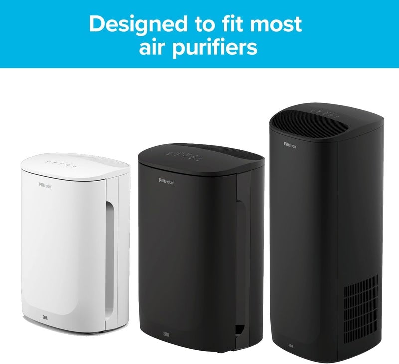 FILTRETE Odor Defense Carbon Prefilter for Air Purifier, 2-Pack, Cut to fit most air purifiers - Image 3