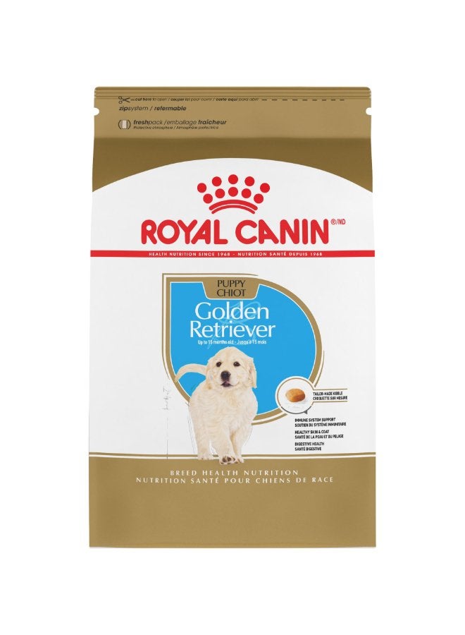 Royal Canin Breed Health Nutrition Golden Retriever Puppy Dry Dog Food, 30 Lb - Image 1