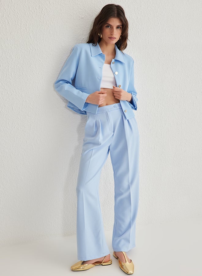 trendyol Light Blue Trousers - Image 2