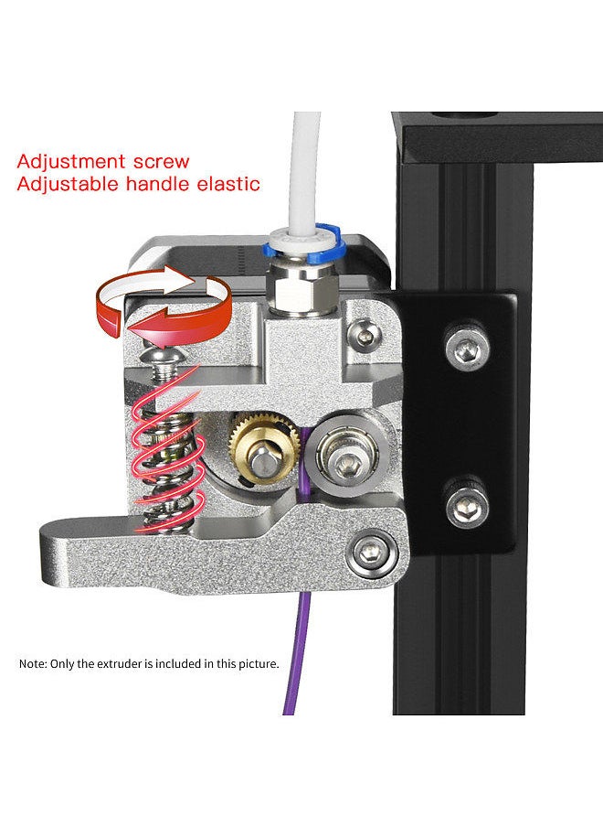 Two Trees - 3D Printer Parts & Accessories Upgraded All Metal Extruder and 4PCS Hand Twist Leveling Nut Diameter 60mm with 4pcs Heated Bed Springs for Creality Ender-3/Ender-3 Pro/ CR-10 Series 3D Printer - Image 1