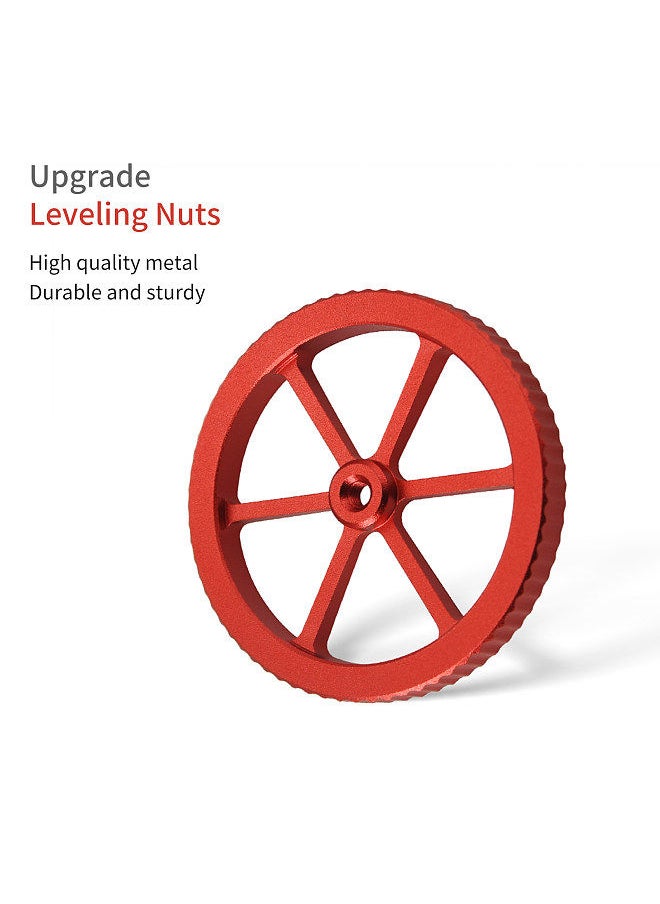Two Trees - 3D Printer Parts & Accessories Upgraded All Metal Extruder and 4PCS Hand Twist Leveling Nut Diameter 60mm with 4pcs Heated Bed Springs for Creality Ender-3/Ender-3 Pro/ CR-10 Series 3D Printer - Image 1