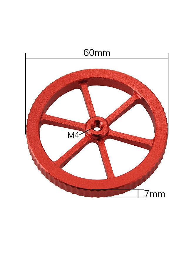 Two Trees - 3D Printer Parts & Accessories Upgraded All Metal Extruder and 4PCS Hand Twist Leveling Nut Diameter 60mm with 4pcs Heated Bed Springs for Creality Ender-3/Ender-3 Pro/ CR-10 Series 3D Printer - Image 1