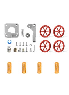 3D Printer Parts & Accessories Upgraded All Metal Extruder and 4PCS Hand Twist Leveling Nut Diameter 60mm with 4pcs Heated Bed Springs for Creality Ender-3/Ender-3 Pro/ CR-10 Series 3D Printer