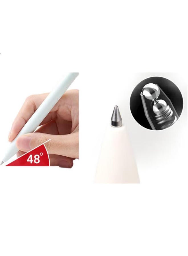 Kaco [Back To School Essential] Kaco Signature Pen 0.5Mm Bullet Tip Black Gel Pen, Stylish Water-Based Pen, Creative Stationery, Small Gift, Star, Light Orange Barrel - Image 1