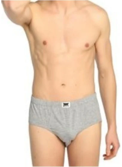 Tutku Men's Cotton 3-Piece Briefs 0109-