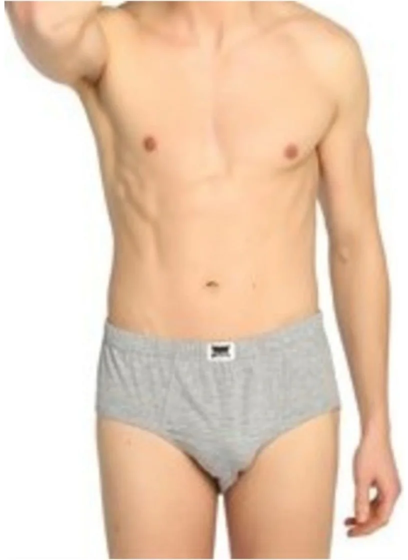 Tutku Men's Cotton 3-Piece Briefs 0109-