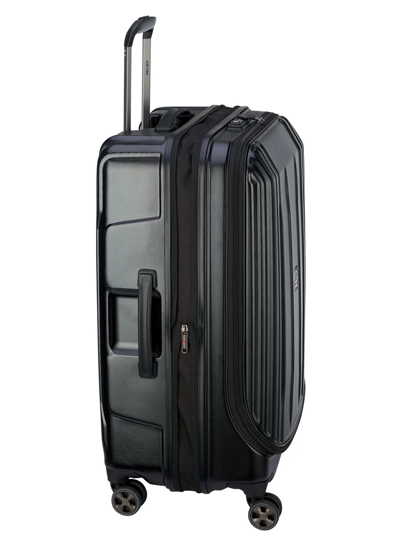 ديلسي _باريس Cruise 70cm Hardcase 4 Double Wheel Check-In Luggage Trolley Black