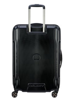 DELSEY Paris Cruise 70cm Hardcase 4 Double Wheel Check-In Luggage Trolley Black  - Image 2