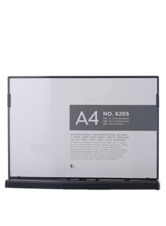 Eckek حامل لافتات من بلاستيك ABS، حامل لافتات على شكل حرف T - Image 2