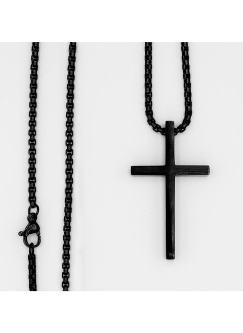 Unisex Stainless Steel Cross Pendant chain