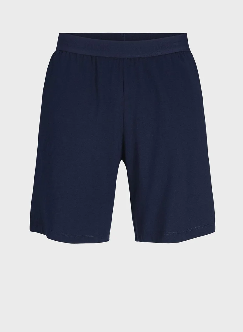 JACK & JONES Logo T-Shirt & Shorts Set