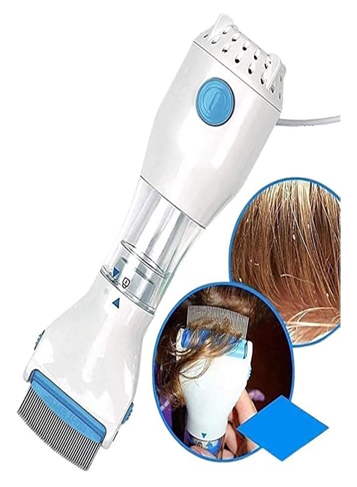 Electric Head Lice Comb, Stainless Steel Teeth, Adjustable Angles Lice Remover Comb, Removes Lice and Eggs - Image 2