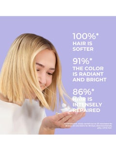 Phyto Phyto Purple Repairing Hair Mask for Blonde Highlighted Hair - Neutralizes Yellow Tones, Reduce Brassiness & Condition Dry, Damaged Hair|200ml  - Image 2