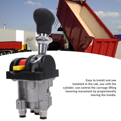Tbest Dump Truck Proportional Control Valves PTO Switch 4 Holes 4 Working Position Hydraulic System Applicable Tipper - Image 3