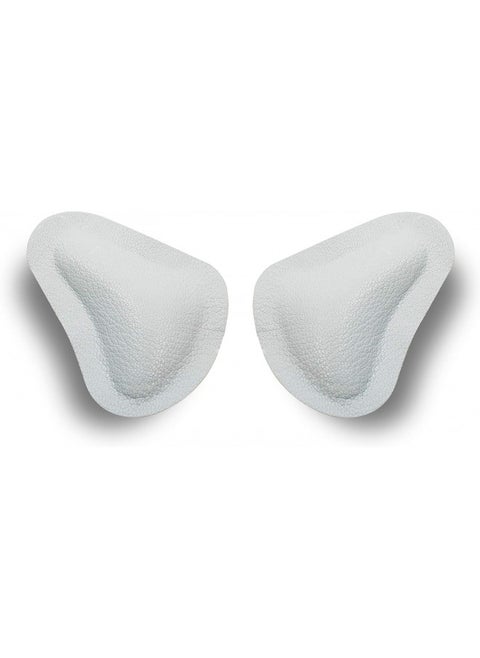 Pedag T-Form | German Made | Metatarsal Foot Pads for Pain Relief | Anatomically Correct | Vegetable Tan Leather | Self Adhesive | White | Size Small, Fits W 5-7 | 1 Pair