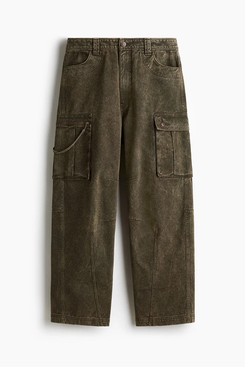 H&M Loose Cargo Jeans