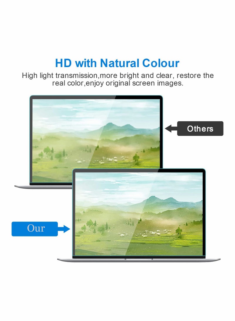 15.6 Inch Anti Blue Light Screen Protector for Laptops Anti Scratch Easy to Install Acrylic Panel with 16:9 Ratio - Image 3
