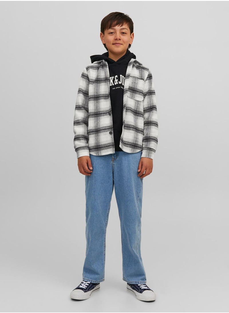 Jack & Jones Junior - Youth Checked Shirt - Image 1
