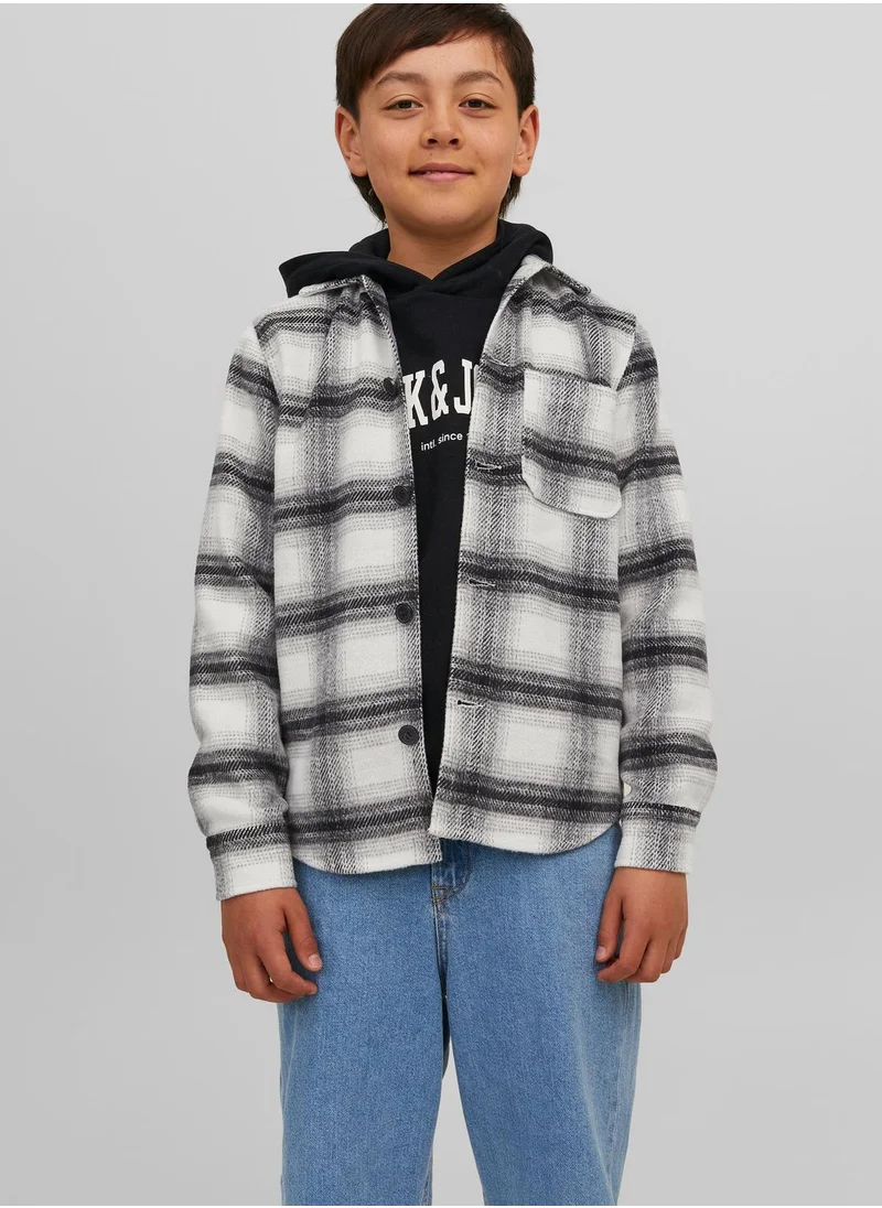 Jack & Jones Junior Youth Checked Shirt