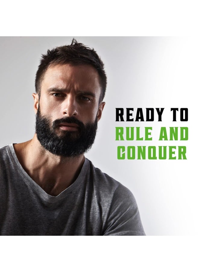 Viking Revolution مجموعة العناية باللحية من فايكنغ ريفولوشن مع زيوت الأركان والجو جوبا - يلين، ينعم ويغذي نمو شعر الوجه - غسول وبلسم برائحة النعناع والأوكاليبتوس (5 أوقيات) - Image 3