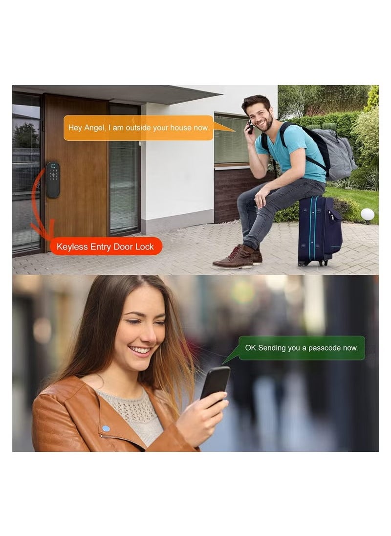 قفل ذكي للباب الداخلي، قفل باب ببصمة الإصبع مع لوحة مفاتيح، قفل باب أمامي بدون مفتاح مع تحكم في تطبيق بلوتوث ولوحة مفاتيح شاشة تعمل باللمس - مناسب للمكتب والمنزل والشقة - pzsku/Z33802DCEE2BAA5AFB626Z/45/_/1728185390/0ed6e243-e127-4625-8d99-c0f68fcc080a