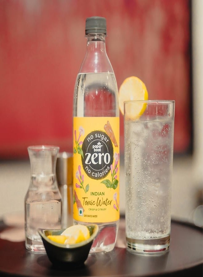 Paper Boat Zero Indian Tonic Water, 600ml | Zero Sugar, Zero Calories | Premium G&T Mixer - Image 2