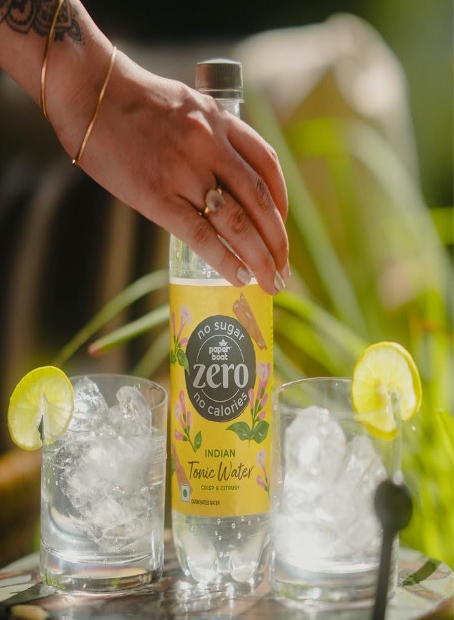 Paper Boat Zero Indian Tonic Water, 600ml | Zero Sugar, Zero Calories | Premium G&T Mixer - Image 3