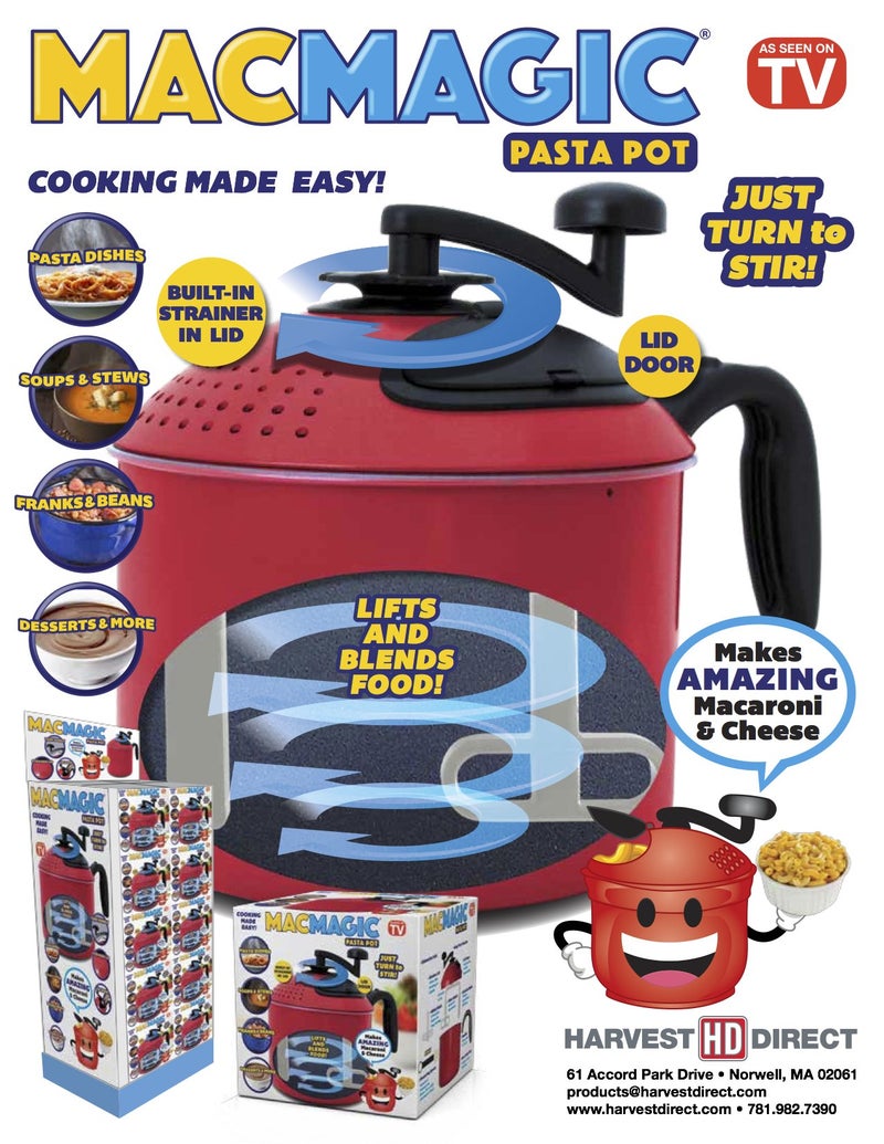 Mac Magic Mac Magic 4qt Pasta Pot