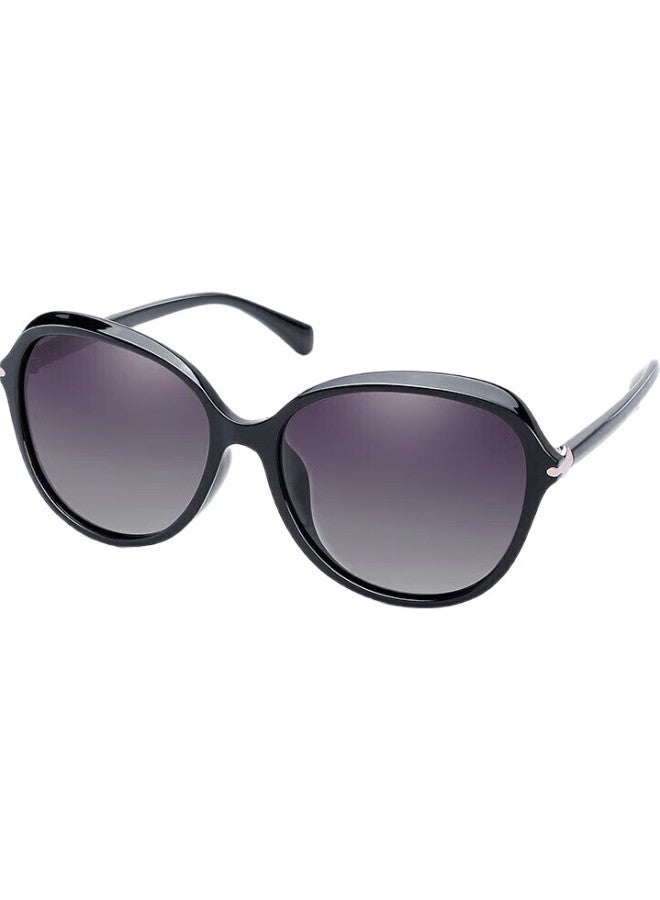 PARIM Large Frame Sunglasses, Fashionable And Elegant, Round Face, Sun Protection, Uv Protection, Polarized Glasses For Women, 71423 - Image 1