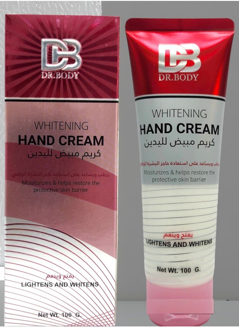 دكتور بدي كريم مبيض ومرطب لليدين كريم تايلاندي يعالج ويغذي البشرة بعمق ويعمل على تنعيم وتفتيح وترطيب اليدين ويساعد على إستعادة حاجز البشرة الواقي ويعطي الحماية من الضغوطات البيئية اليومية 100 جرام  - Image 4