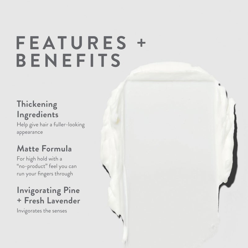 MITCH بواسطة بول ميتشل كريم تشكيل ريفورمر للرجال، تثبيت قوي، لمسة نهائية غير لامعة، لجميع أنواع الشعر، خاصة الشعر الناعم إلى المتوسط، 3 أونصة. - Image 3