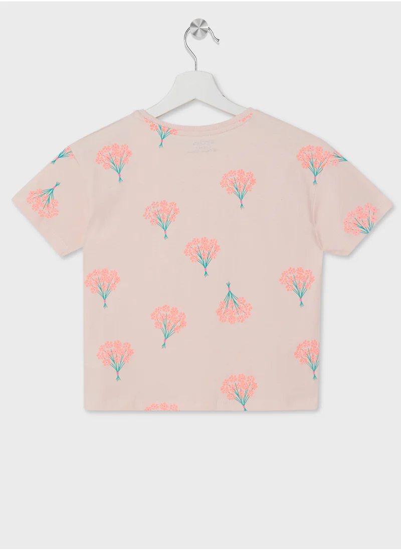 ريبلز مع نمشي Girls T-Shirts