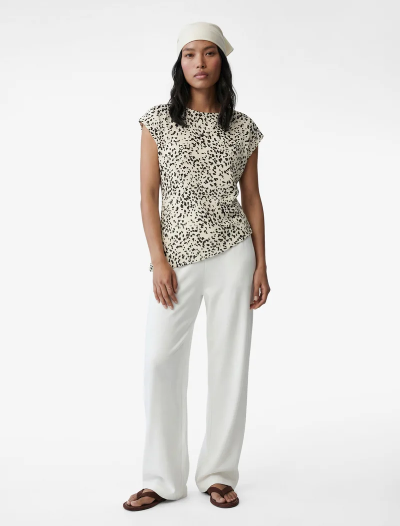 KOTON Sleeveless Patterned Blouse