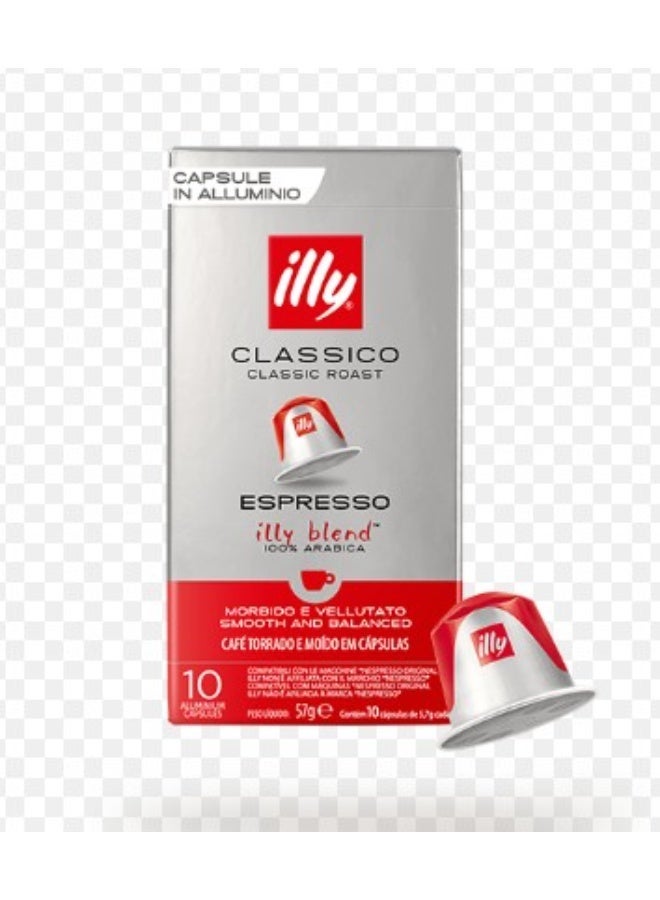 إيلي كلاسيكو روستا إسبرسو موربيدو إي فيلوتاتو ناعمة ومتوازنة 10كبسولات - Image 1