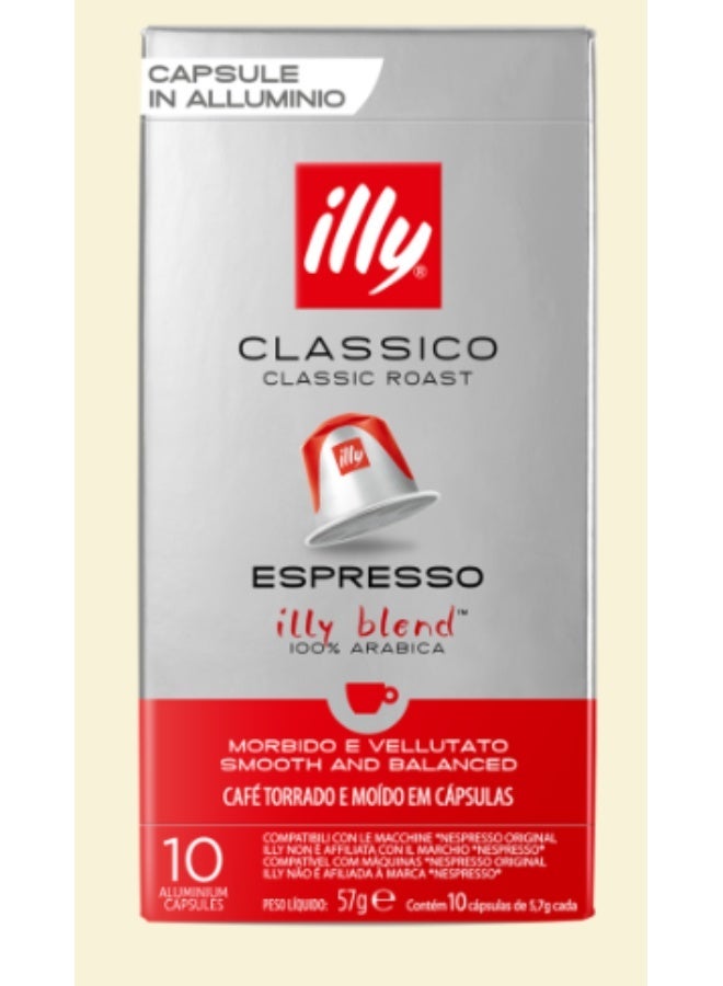 إيلي كلاسيكو روستا إسبرسو موربيدو إي فيلوتاتو ناعمة ومتوازنة 10كبسولات - Image 2