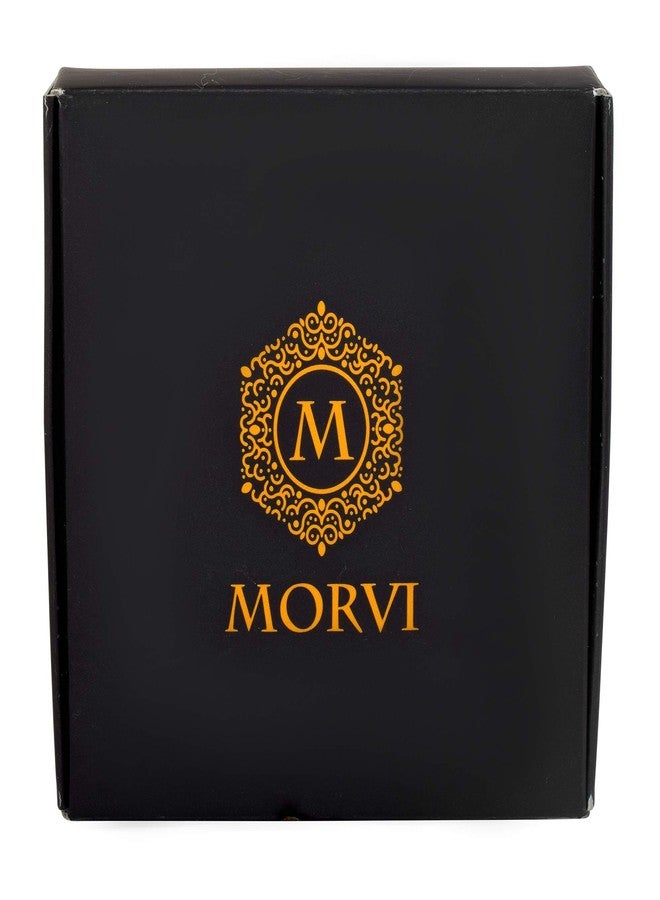 MORVI قلادة مورفي مطلية بالذهب عيار 24 قيراطًا، بسماكة 1 ميكرون، على شكل لاكشمي، مجوهرات معبد هندوسي للرجال والنساء - Image 5