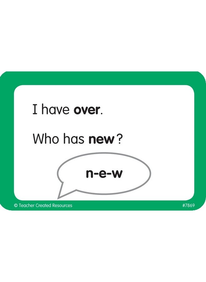 Teacher Created Resources I Have Who Has Sight Words Game Grade 1 Multi - Image 4