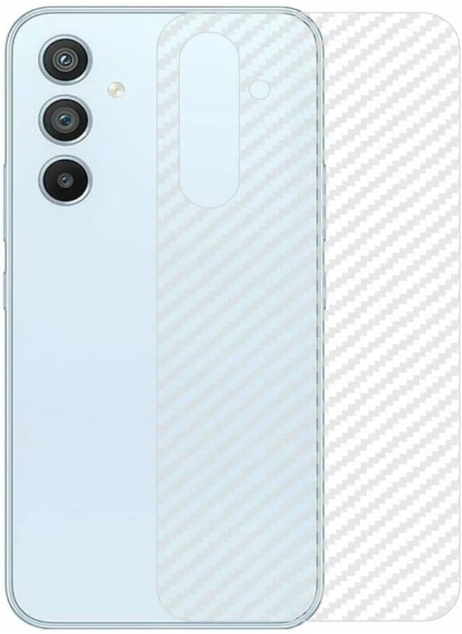 Generic - Back Sticker, Fibercarbon Matte, Transparent, Anti-Scratch Compatible with Galaxy A54 - Image 1