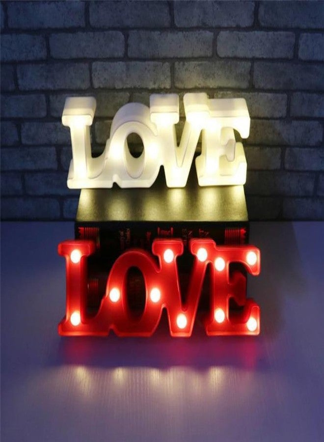 Chronos Marquee Light - Love Word Shape LED Light for Home, Festival, Events, Balcony, Birthday, Many Occasions Decoration (Pink) - Image 4