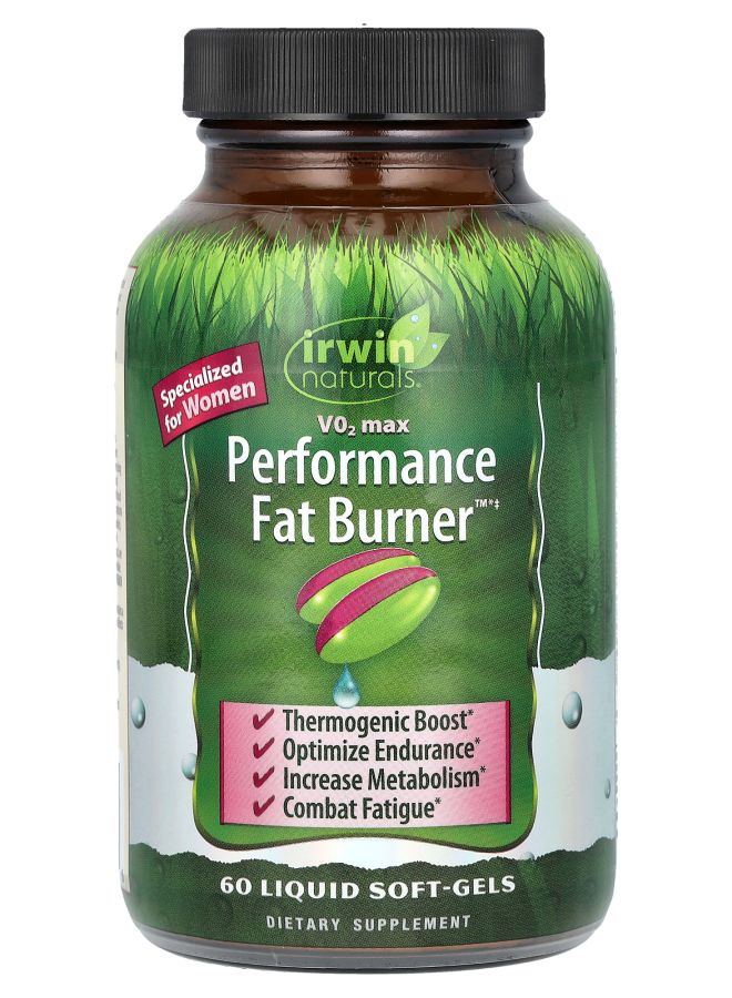 V02 Max Performance Fat Burner 60 Liquid Soft-Gels