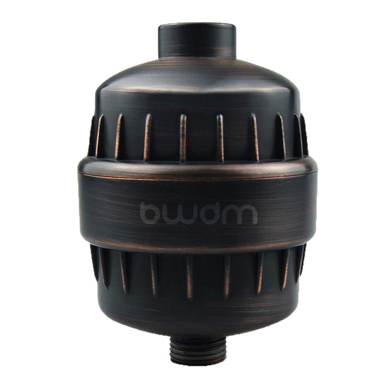 BWDM Shower Filter,Hard Water filter Shower Head Filter 15 Stage Cartridge Remove Chlorine Heavy Metals and Other Sediments,Vitamin C Water Softener Reduces Dry Itchy Skin,Dandruff BWDM(Oil-Rubbed Bronze) - Image 1