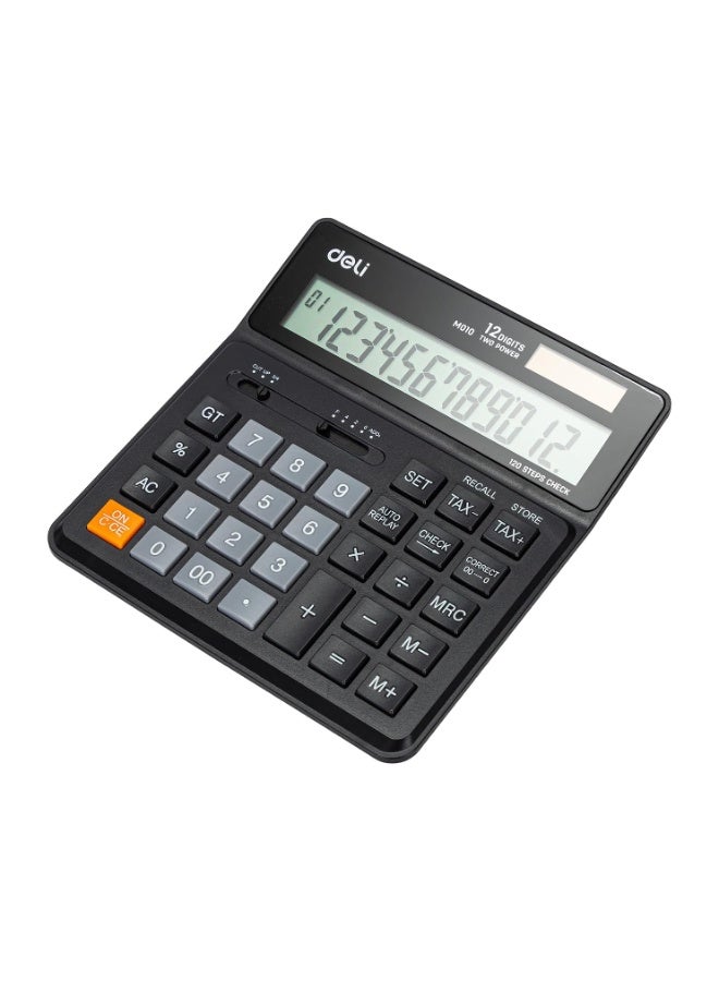 Deli M011 20 Desktop Calculator - 12 Digits with Tax Function - Image 4