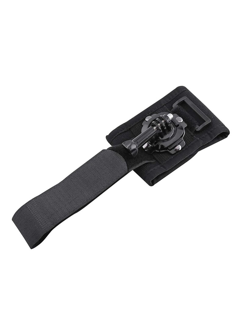 360 Degree Rotating Band Glove Style Camera Wrist Strap Hand Mount w/Thumb Screw Waterproof Compatible with gopro Hero 10/9/8/7/6/5/ Session Xiaoyi AKASO Action Sports Outdoor Camera  - Image 5