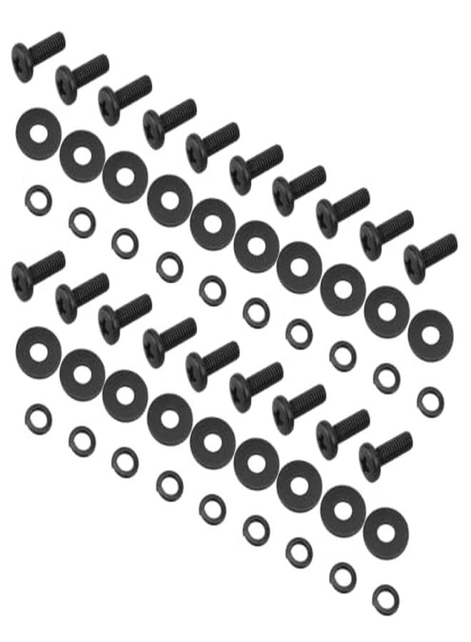 NOOTO 20 PCS M4x12mm TV/Monitor Wall Mount Screws for VESA 75x75 and VESA 100x100 Brackets - Image 1