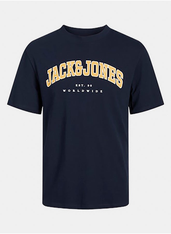 JACK & JONES - Jjecaleb Varsity Tee Ss O-Neck Noos - Image 1