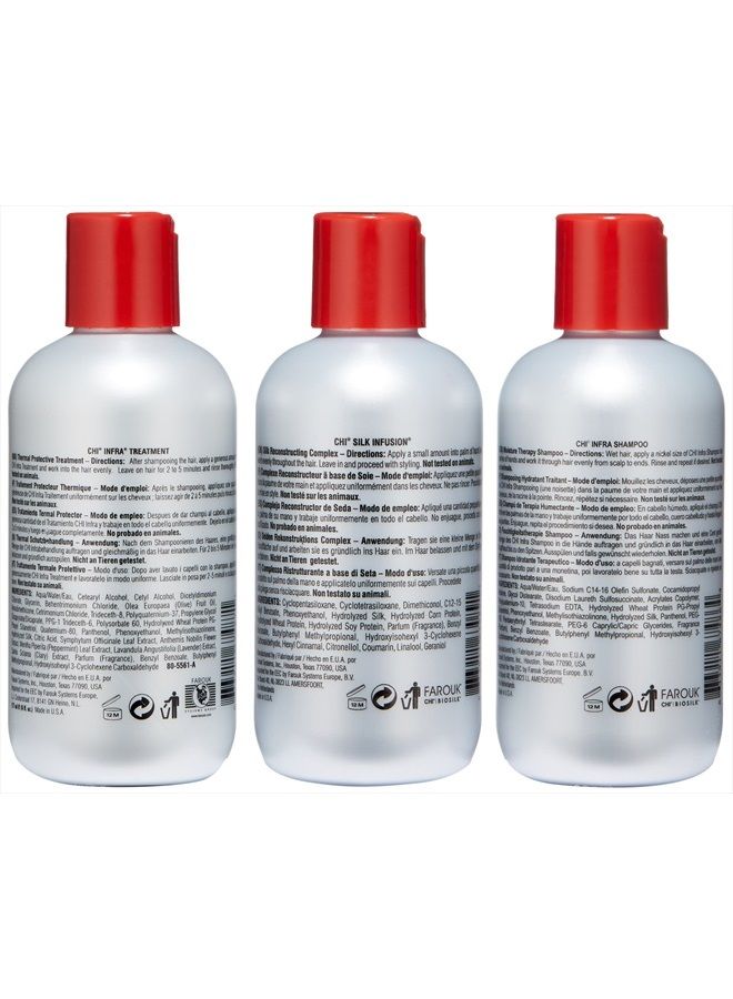 CHI مجموعة العناية الحرارية للشعر الجاف والتالف، 1 عبوة - Image 2