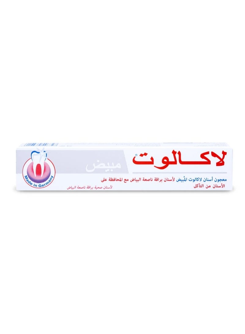 Lacalut White Whitening Toothpaste - 75ml - Image 2