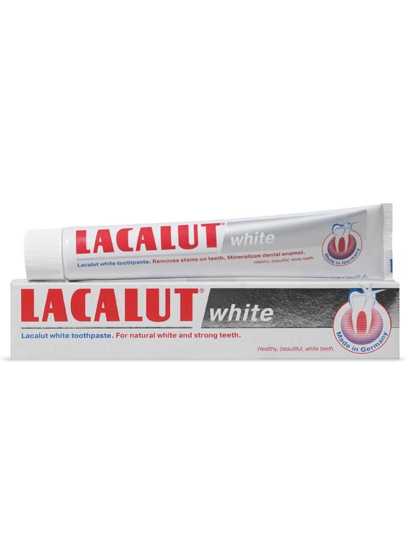 Lacalut White Whitening Toothpaste - 75ml - Image 4