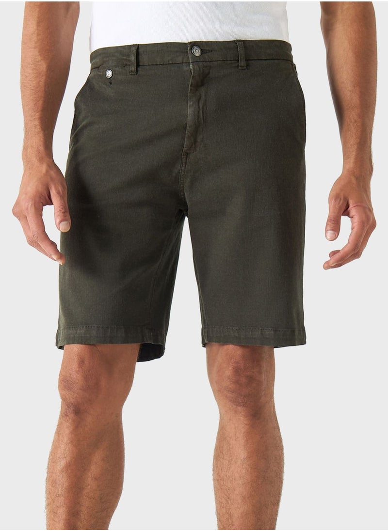 Ecko Unltd. - Drawstring Pocket Detail Shorts - Image 1